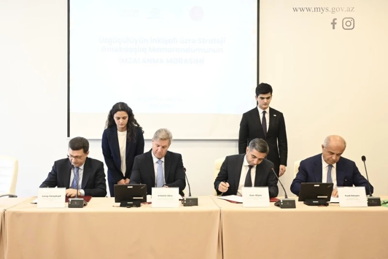 Avropa Su İdmanı Federasiyası və Azərbaycan Tərəfdaşları Arasında Əməkdaşlıq Memorandumu İmzalandı