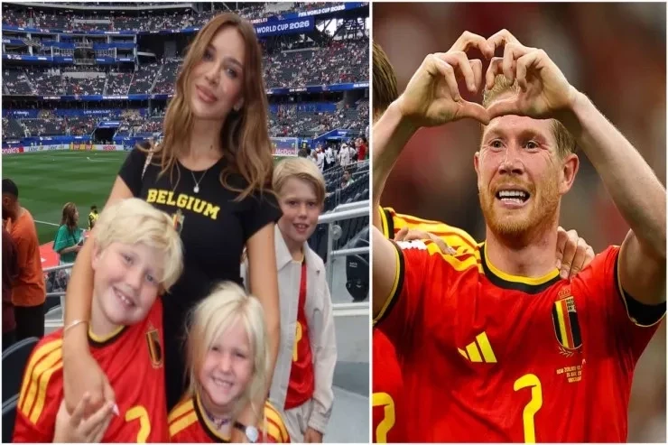 Kevin De Bruyne qolunu həyat yoldaşına həsr edib
