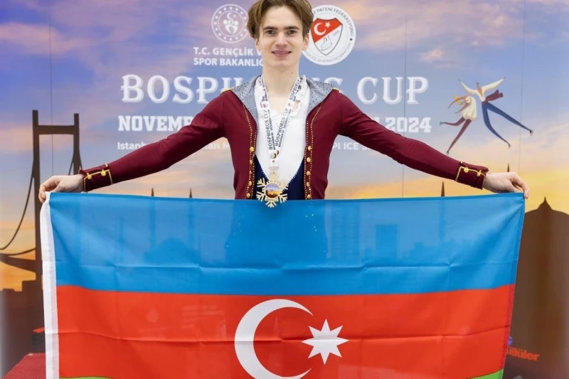 Azərbaycanlı fiqurlu konkisürən qızıl qazanıb