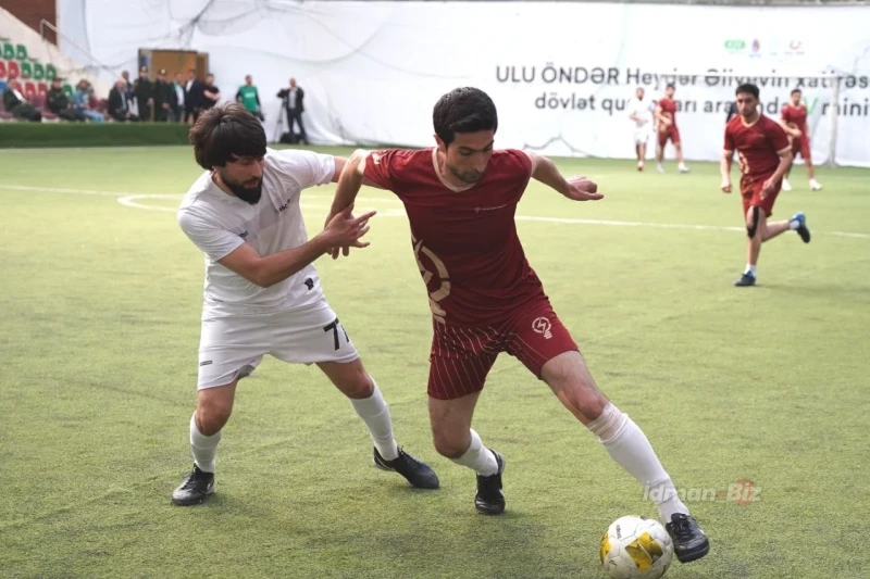 Heydər Əliyevin xatirəsinə həsr olunmuş minifutbol turnirində SOCAR qalib gəldi - YENİLƏNİB + FOTO/VİDEO