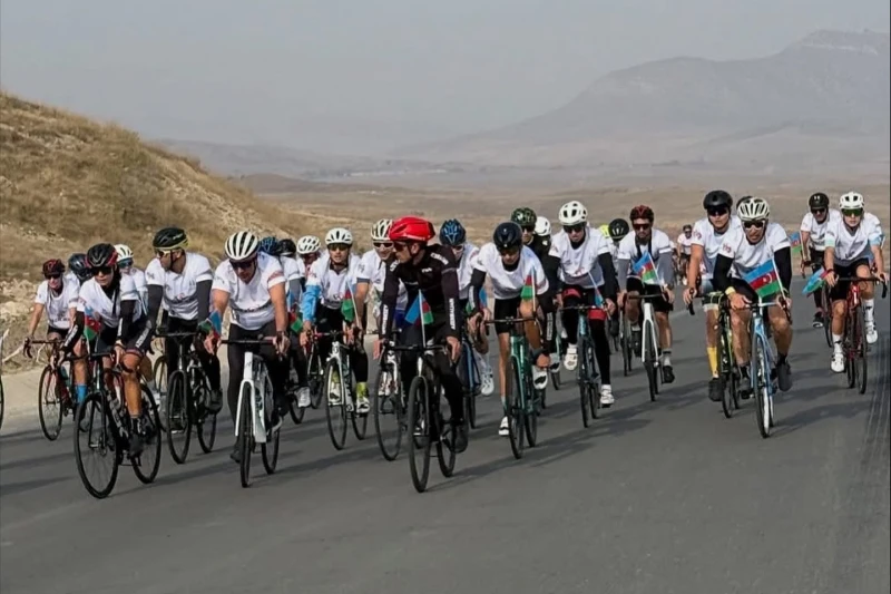 Qarabağa veloyürüş - Zəfərin izi ilə layihəsinin final mərhələsi Xankəndidə keçirilib