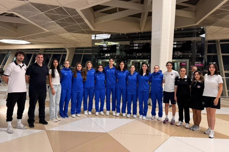 Our U-16 women's basketball team has left for Kazakhstan to participate in the Airom Cup