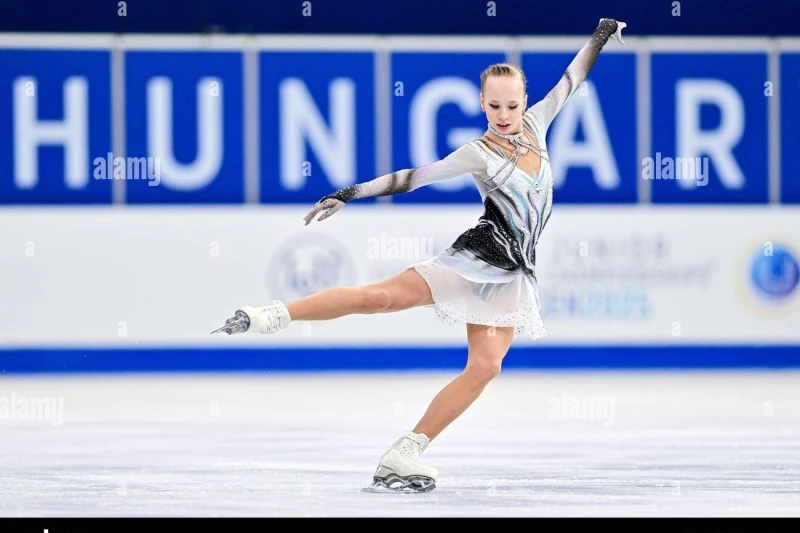 Arina Kaluqina takes 9th place at the Figure Skating Grand Prix in Ankara