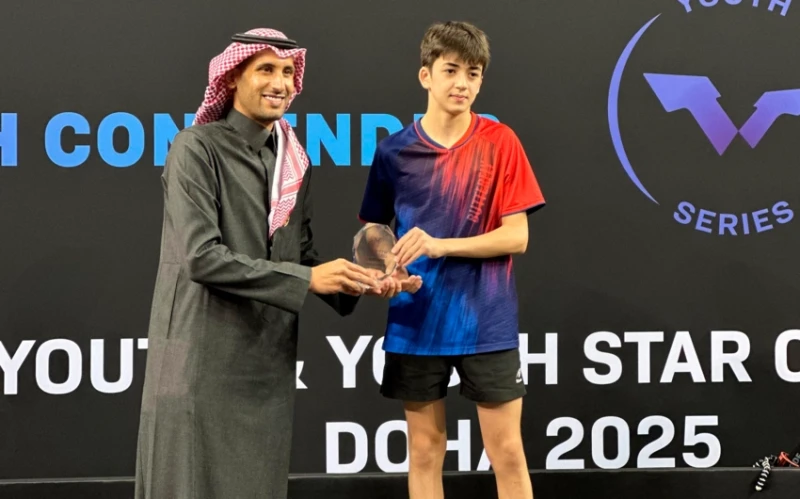 Azərbaycanın stolüstü tennisçisi Qətərdə keçirilən beynəlxalq turnirdə gümüş medal qazanıb