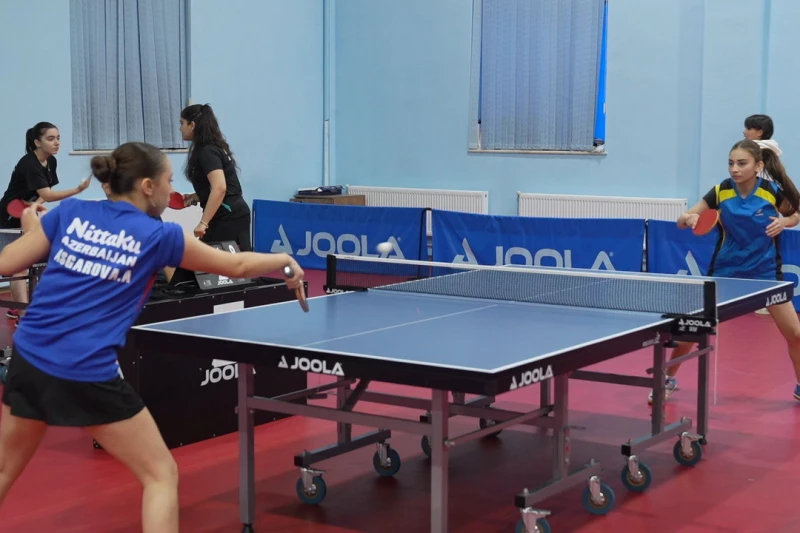 Stolüstü tennis üzrə Azərbaycan Kuboku yarışlarına start verildi - FOTO