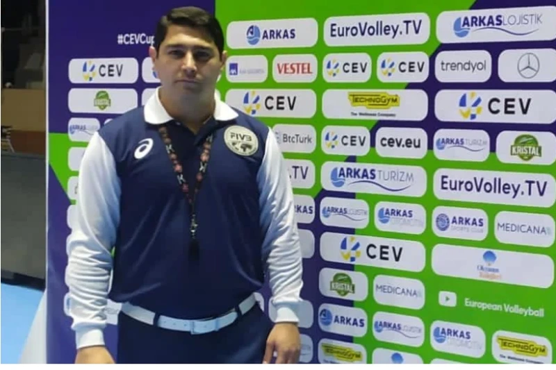 Fuad Ağayev CEV Kubokunda baş hakim təyin edilib