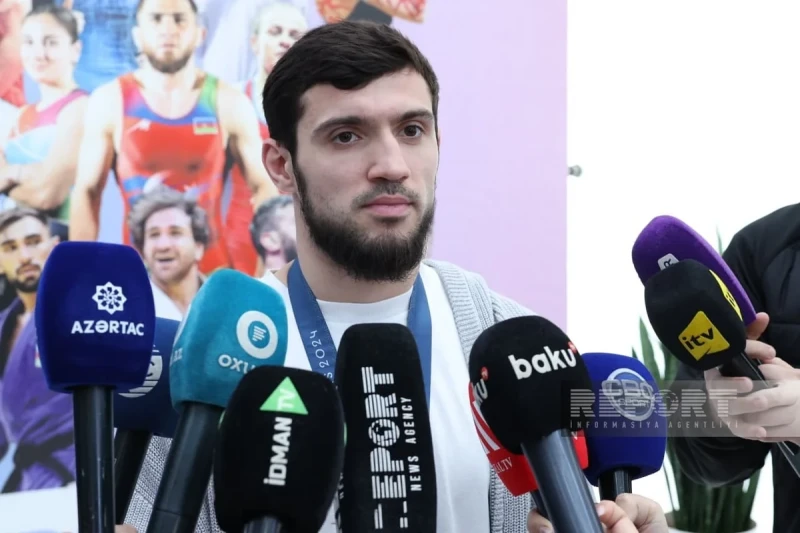 Qaşım Maqomedov: Olimpiya çempionu olmaq əsas məqsədimdir