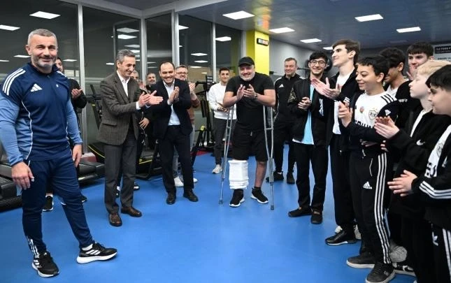 Boarding school students visit team's base with the support of PFL and Qarabağ