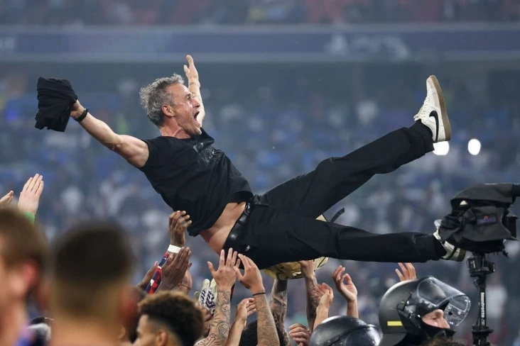 Luis Enrike Çempionlar Liqası tarixində rekorda imza atıb