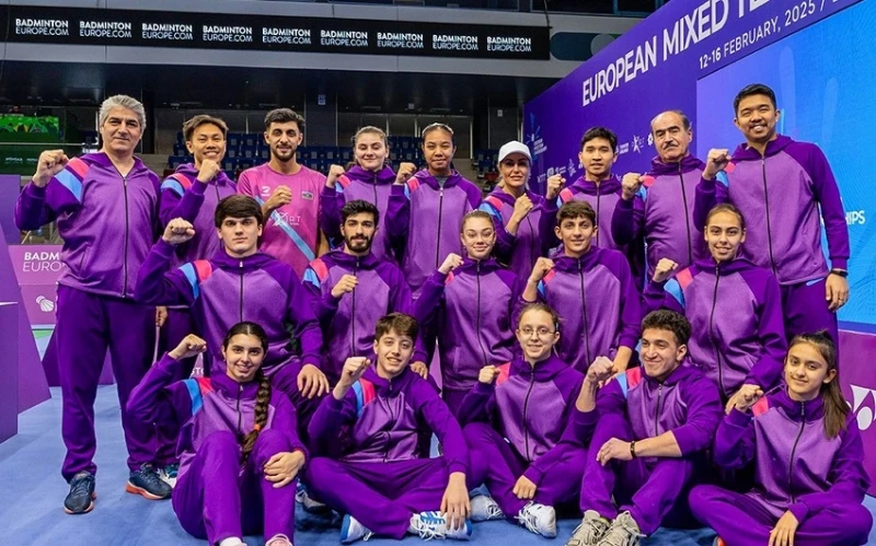 Bakıda badminton üzrə qarışıq komandalar arasında Avropa çempionatı start götürür