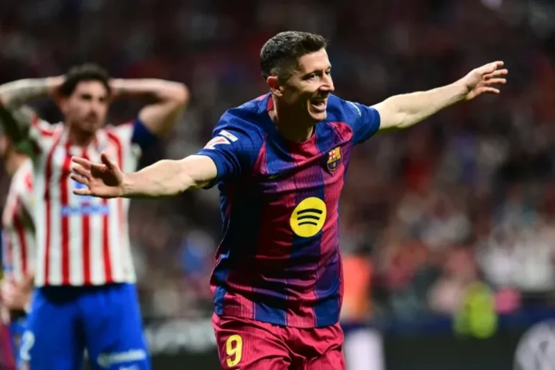 Lewandowski, Barcelona'da Stoichkov'u Gol Sayısında Geride Bıraktı