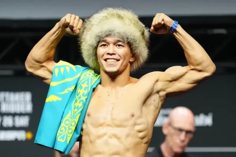 Asu Almabayev Bakı UFC turnirində reytinqli rəqibə qarşı döyüşəcək