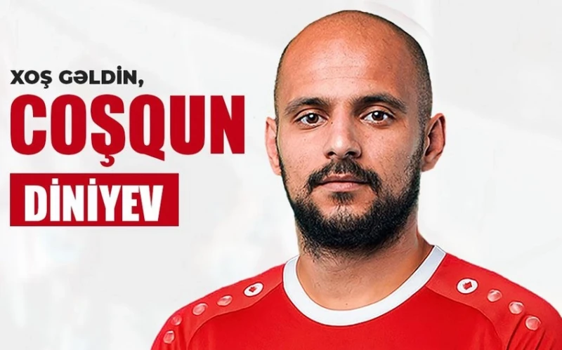 Araz-Nakhchivan signed a contract with Joshgun Diniyev