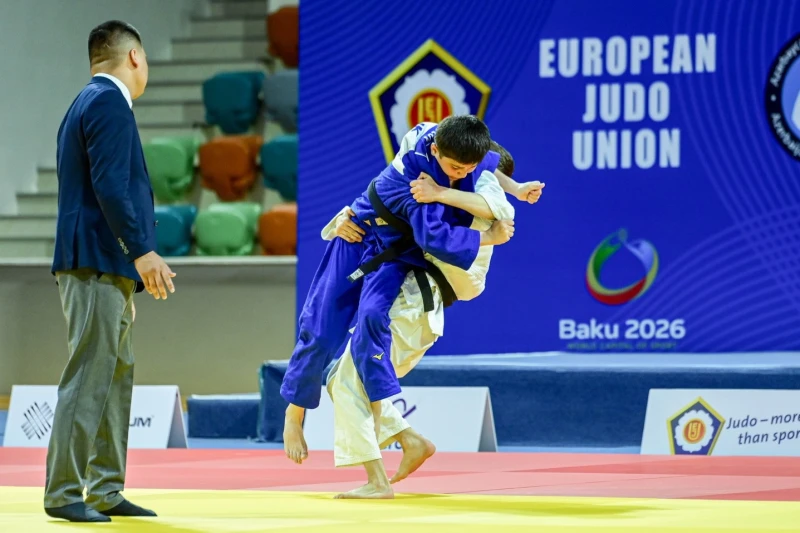 Ganja European Cup: five Azerbaijani judokas in the final + PHOTO