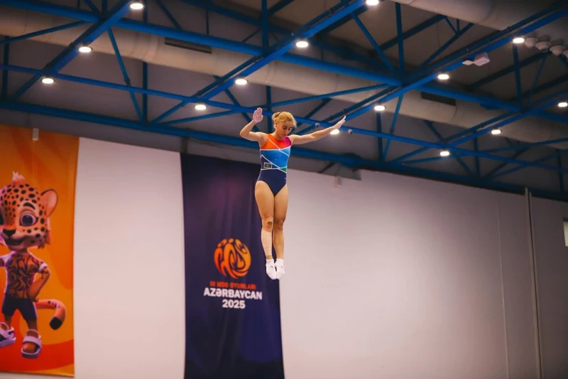 Batut Gimnastikası üzrə III MDB Oyunlarında Azərbaycan idmançıları finala yüksəliblər
