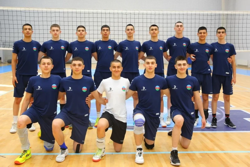Voleybol üzrə aşağı yaş qrupları üzrə seleksiya düşərgəsinin Şəki mərhələsi başa çatıb
