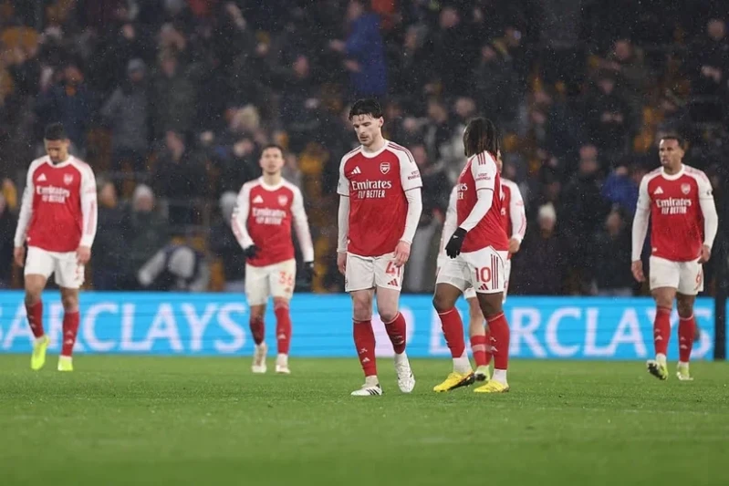 Arsenal Premyer Liqada Vulverhemptonla oyunda antirekorda imza atıb