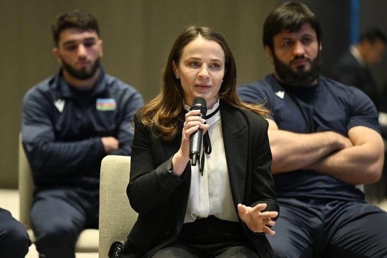 Mariya Stadnik: Məqsədim komandadakı hər bir qızın nəticə göstərməsidir