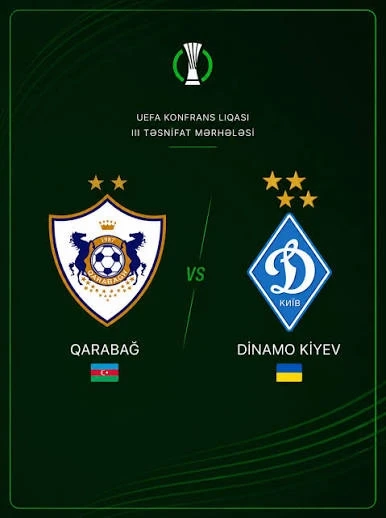 Karabağ Dinamo ile maç