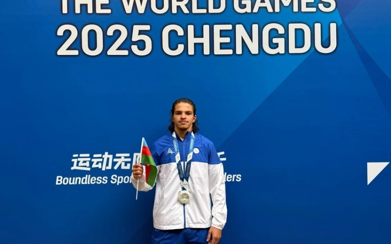 Amin Guliyev Wins Silver Medal at World Games