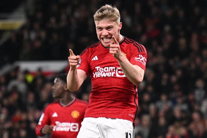 Manchester United could use Hojlund in the Šeško transfer