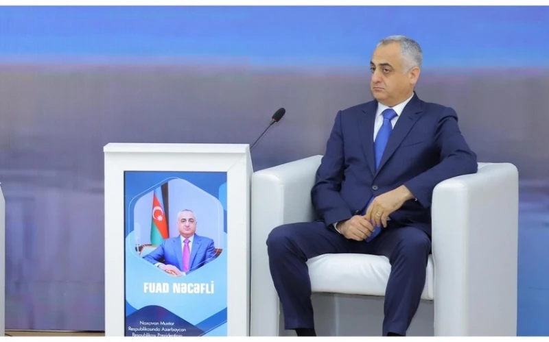 Yetkili temsilci Fuad Necefli, Araz-Nahçıvanı Aris karşısındaki galibiyetinden dolayı tebrik etti