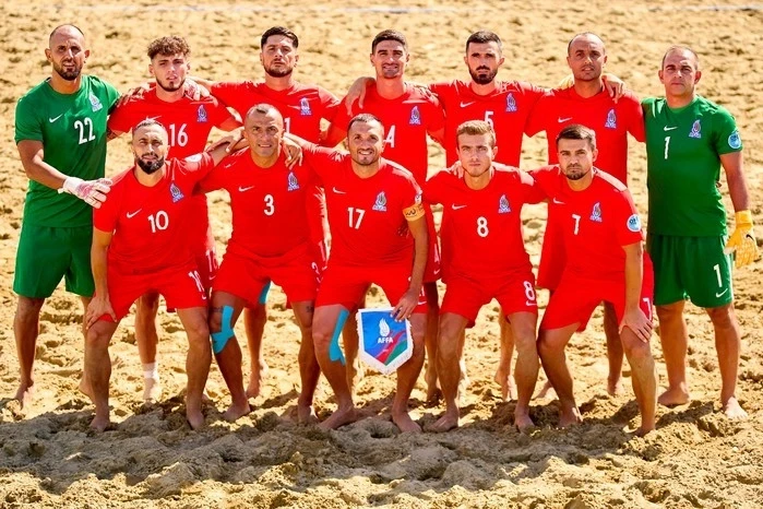 Azerbaijan beach soccer team to compete in Division B of the European Championship