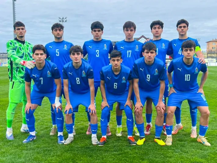 Azərbaycan U-17 millisinin Qazaxıstanla oyunda məğlubiyyəti