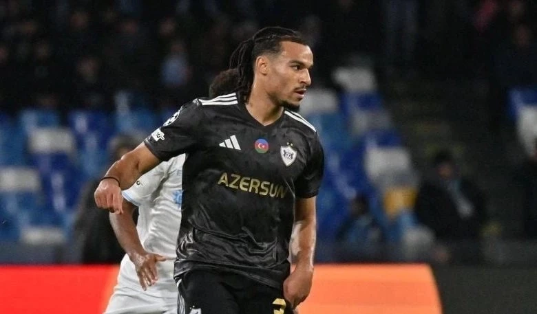 Qarabag footballer Sami Mmae was penalized