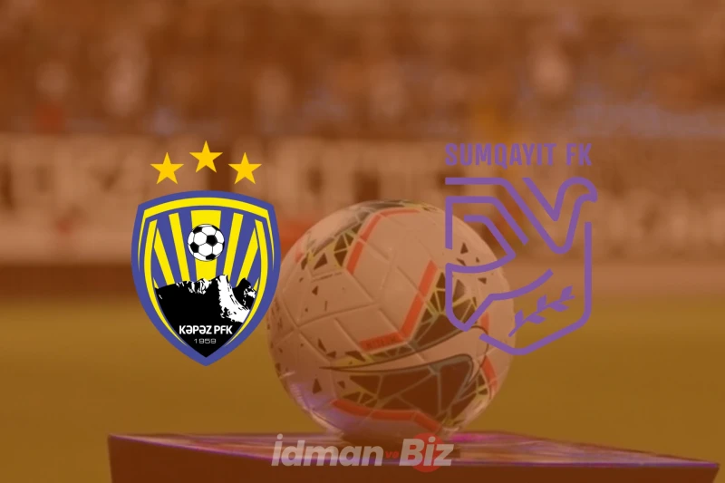 Kəpəz - Sumqayıt: Kəpəz ilk hissədən sonra 3:0 hesabıyla öndədir - CANLI