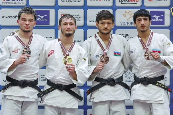 Prag Açık Avrupa Turnuvası: Azerbaycanlı judocularından muhteşem sonuç - 1 altın, 1 gümüş ve 2 bronz