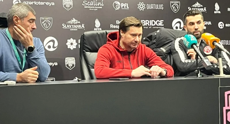 Demçenko: Hər qələbə komandaya inam verir (Oyun sonrası mətbuat konfransı)