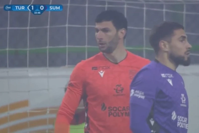 Tovuzda stadionda kabab iyi: Turan Tovuz - Sumqayıt oyununda maraqlı hadisə