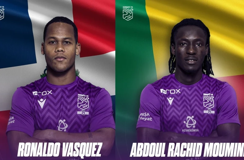 Два футболиста «Сумгаита» получили вызов в национальные сборные