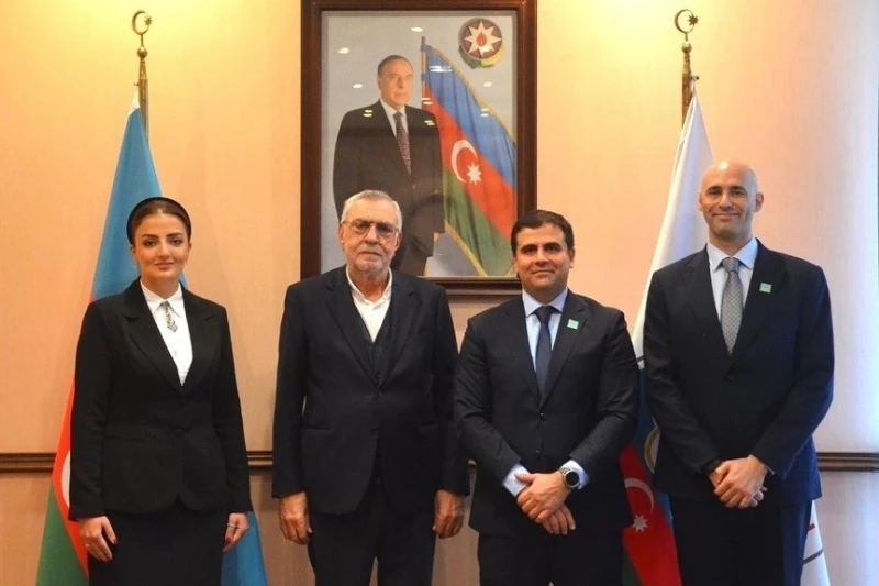 MOK-un vitse-prezidenti İSSF-nin nümayəndə heyətini qəbul edib