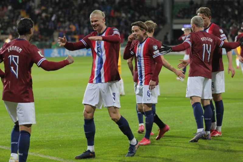 Norveç Millisi 13 Aydır Məğlub Olmur, DÇ-2026 Seçmə Mərhələsində Estoniyanı Darmadağın Etdi