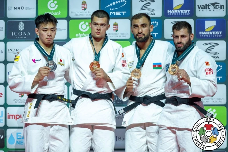 Azerbaycanlı judocular Dünya Şampiyonası'nı 3 bronz madalya ile tamamladı, takım 14. oldu