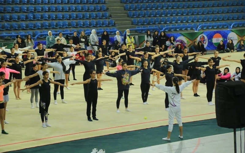 Azərbaycanın bədii gimnastika yığmasının məşqçisi beynəlxalq kursda iştirak edib