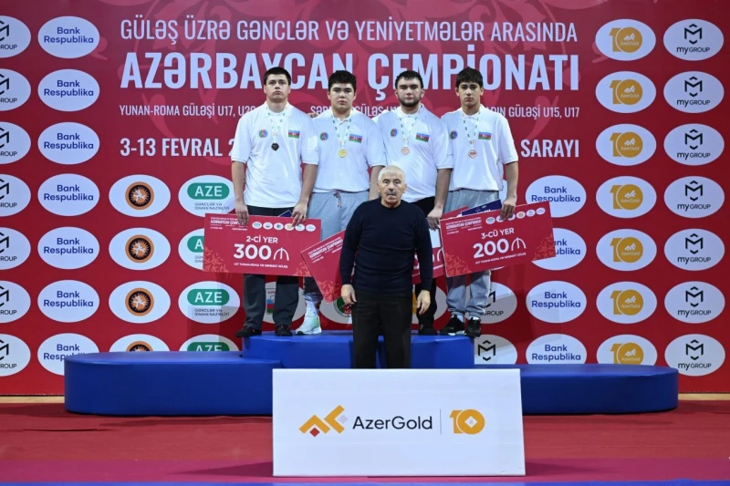Winners Determined in All Weight Categories at U-17 Azerbaijan Freestyle Wrestling Championship - UPDATED + PHOTOS