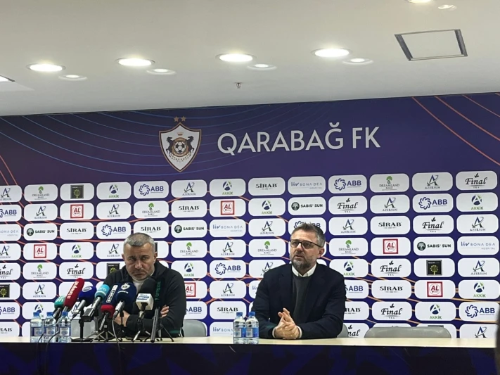 Qurban Qurbanov Qarabağ - Şamaxı oyunundan sonra fikirlərini bölüşdü