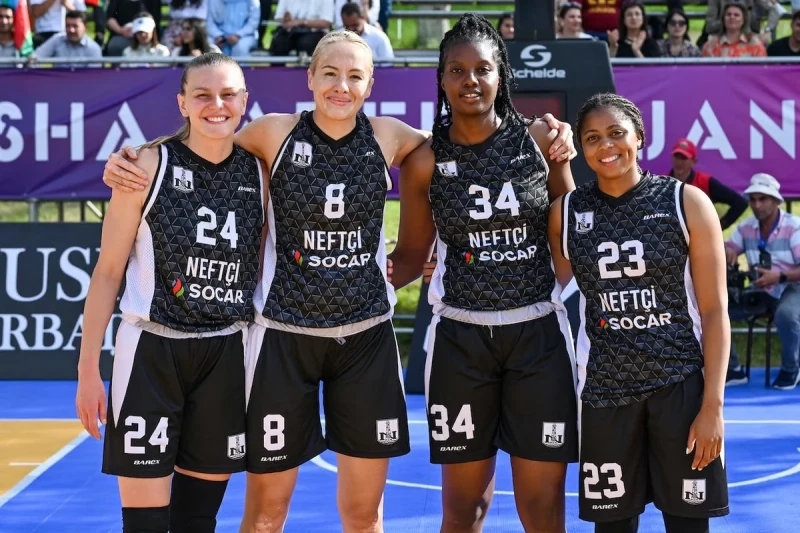 Neftçinin qadın basketbol komandası Dünya Seriyasının 1/4 finalına yüksəlib