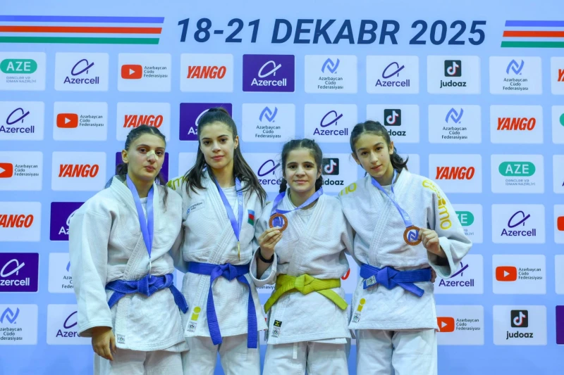 Individual competitions concluded at the Azerbaijan U-17 Judo Championship: Medalists announced