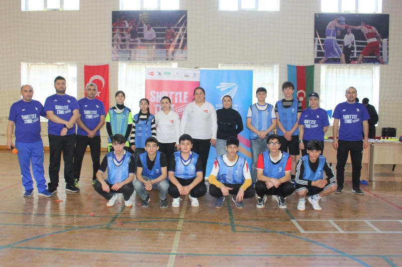 Badminton training launched in Ganja within the Shuttle Time Program - PHOTO