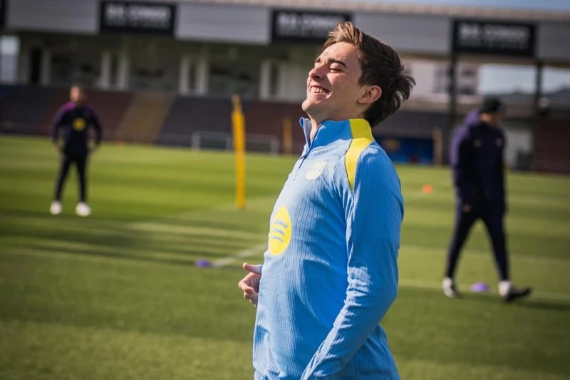 Gavi Barcelona ile antrenmanlara döndü, sahaya çıkması bekleniyor