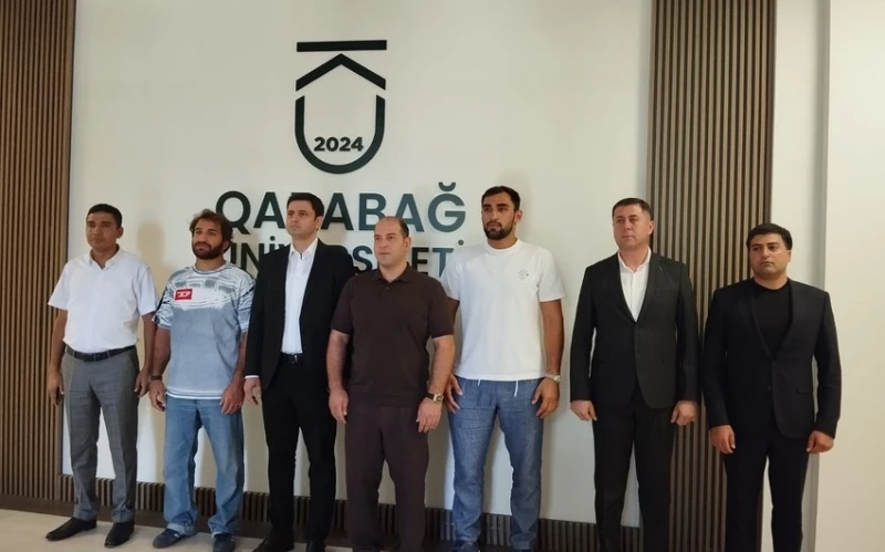 Visit of Azerbaijani Olympic champions to Khankendi city