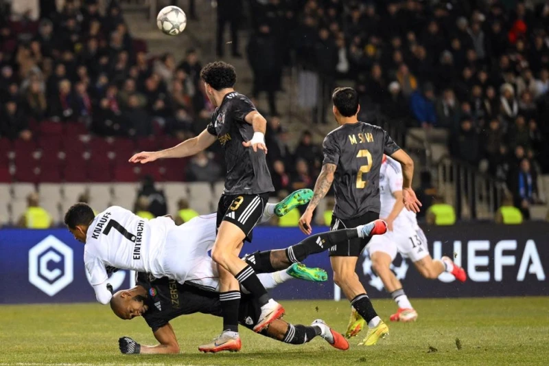 Champions League: Qarabag - Eintracht match ended with a score of 1:1;