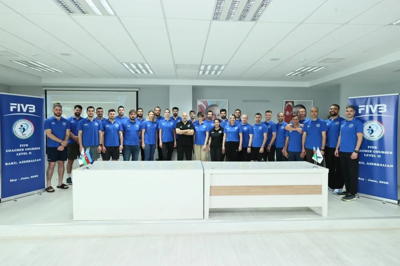 Bakıda voleybol üzrə FIVB Level-2 beynəlxalq məşqçi kursuna start verildi