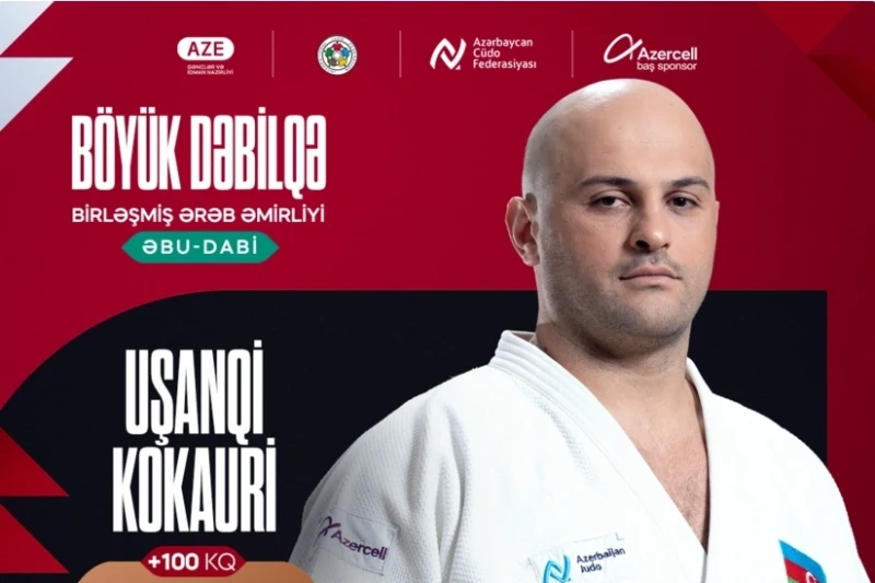 Uşanqi Kokauri Əbu-Dabi Böyük Dəbilqə turnirində bürünc medal qazanıb