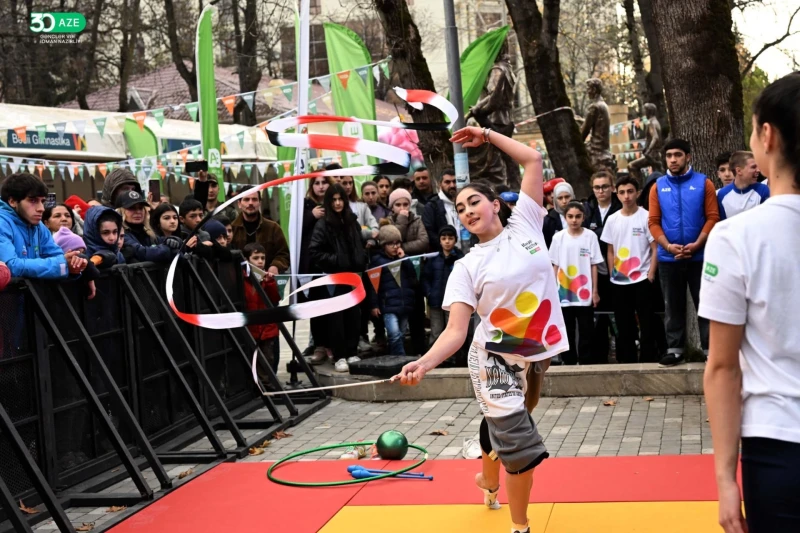 İdman Festivalına atəşfəşanlıqla yekun