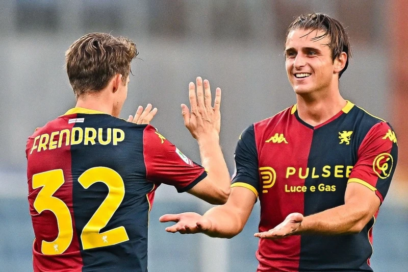 Genoa defeats Empoli to advance to the 1/8 finals of the Italian Cup